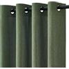 Topfinel Tende per Interni Vintage Verde Tende Semitrasparente in Voile Con Occhielli Finestre per Camera da Letto e per Salotto Eleganti Soggiorno 2 Pannelli 140x240 CM