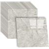 Abyssaly 10 Pezzi Pannelli Adesivi per Pareti Autoadesivo PVC, Grigio Effetto Marmo, Impermeabile Pannelli per Pareti Bagno Per Camere da letto, Soggiorni, Cucine, Pareti, Docce e Bagni 30cm x 30cm