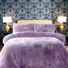 PARADISE STAR Set copripiumino in pile con federa coordinata, soffice, termico, caldo e accogliente, per letto singolo, 135 x 200 cm circa