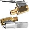 URAQT 2 Pezzi Connettore Valvola Mandrini Pneumatica Universale, 8mm Connettore gonfiaggio pneumatici, connettori per valvole per Gonfiatori Pompa d'Aria Compressore Macchina