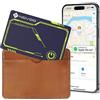 NOVOO Air Tag Card Wallet Tracker Card Thin 1,6 mm Smart Bluetooth Tag Compatibile con Apple Dove è? App (solo iOS), 6 anni di durata della batteria GPS Item Finder per portafoglio, etichetta bagagli