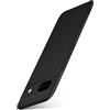 Moex Alpha Case per Google Pixel 8a Custodia Ultra Sottile, Protezione Aumentata della Fotocamera, Cover Rigida Slim Backcover Sottile, Nero Opaco