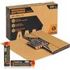 Uniross 48 Pile Alcaline AAA / LR03 / Ministilo / 1,5V Uniross Industrial per Dispositivi Professionali Mouse Telecomandi Radio Torce e Giocattoli - 2 Box da 24 Batterie