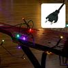 Hellum LED mini luci fiabesche per interni, 20 LED colorati, lunghezza illuminata 285 cm, mini luci fiabesche colorate per interni con spina, di Natale o per le feste, 577556