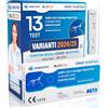 Eurocali 13x Tamponi COVID 19 - Test Nuove Varianti 2025 - Tamponi Rapidi Nasali Certificati per Uso Domestico, Risultato Rapido