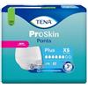 Tena Proskin Pants Plus XS - 4 confezioni da 14 tamponi