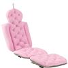 LOVIVER Cuscino da bagno pieghevole Cuscino da bagno per tutto il corpo Cuscino da bagno antiscivolo Morbido e traspirante, ROSA