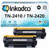 Inkadoo Toner compatibile per Brother TN 2410 / TN 2420 per DCP-L 2510 2530 2537 2550 HL-L 2310 2350 2357 2370 2372 2375 MFC-L 2710 2712 2730 2732732 2735 2750 (confezione da 2)