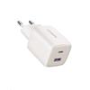 UGREEN Nexode 35W Caricatore USB C GaN Caricabatterie 2 Porte Compatibile con Galaxy S26 S25 S24 S23 S22 Pixel 10 9 8 7 6 6a iPhone 17 Pro Max Air 16 Plus 15 14 13 iPad Pro MacBook Air Neo（Bianco）
