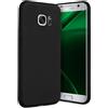OneFlow Cover Flessibile SlimShield PRO Compatibile con Samsung Galaxy S7 Edge | Silicone e TPU, Nero