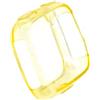 SHINEOFI Cover Protettiva in Silicone Tpu Giallo per Custodia Resistente e Elegante per Smartwatch Protezione Schermo e Struttura