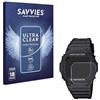 savvies 18 Pezzi Pellicola Protettiva per Casio G-Shock GW-M5610-1ER Protezione Schermo Trasparente