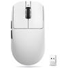 ATK VXE Dragonfly R1 Series Mouse da gioco wireless, ultra leggero (48-55 g), sensore PixArt PAW3395/3395 SE, DPI regolabile fino a 26.000 (R1, bianco)