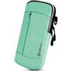 ONEFLOW Urban Sling per Google Pixel 9 Custodia a tracolla, marsupio e bracciale combinati, borsa a tracolla con portafoglio per uomo e donna, colore menta