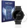 savvies 18 Pezzi Pellicola Protettiva per Orologi (Circolare, ø: 34 mm) Protezione Schermo Trasparente