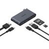 Anker Nano Hub USB C Compatto 6 in 1, con Ricarica PD 85 W, HDMI 4K a 60 Hz, USB C a 10 Gbps, USB A a 5 Gbps e Lettori Schede SD/TF, Compatibile con MacBook, Lenovo, HP ecc (Caricatore Escluso)