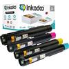 Inkadoo Toner per Xerox 006R01457 contiene 4 cartucce toner (multipack), compatibili con WC 7125 WC 7125 S WorkCentre 7120 Series WC 7225 WC 7220 i