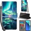 Haninsuze Cover per Xiaomi Redmi Note 13 4G Custodia Cover Pelle Libro Portafoglio con Porta Carte Magnetica Protezione Antiurto Cuoio Flip Case Custodia Cover per Redmi Note 13, artico