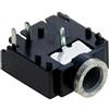 ELCART Connettore presa femmina jack 3,5mm stereo da circuito stampato di 3 poli 4/3105