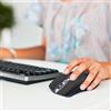 Generico Mouse da 1200 DPI - Mouse ottico wireless per computer 2.4G | Accessorio per laptop alimentato a batteria Puntatore di precisione con sensore liscio Design ergonomico portatile per desktop in ufficio,