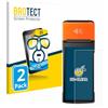 BROTECT Pellicola Protettiva per Sunmi V2 Pro | 2 Pezzi Chiara Protezione Schermo Made in Germany Trasparente Anti-Impronte
