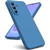 Oududianzi - Cover per Samsung Galaxy A57 5G, Custodia Silicone Liquido, Interno in Microfibra Morbida, Protezione Antiurto Resistente - Blu