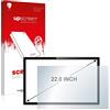 upscreen 22 Pellicola Protettiva per PC touch panel con 22,0 Pollici (55.9 cm) [490 x 270 mm, 16:9] Schermo Protezione, Anti-Impronte