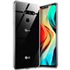 moex Aero Custodia Compatibile con LG G8 ThinQ, Custodia in Silicone, Completamente Trasparente, Custodia Protettiva Ultra Sottile, Chiara, Crystal-Clear