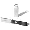 ORICO Chiavetta USB 16 GB USB 2.0, Pen Drive Metallo Argentato con Cordoncino in Pelle, Velocità di Trasferimento 20 MB/s, Penna USB Memoria Esterna per PC, Laptop, Notebook, Smartphone