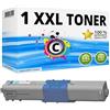 Inkadoo Toner compatibile per cartucce Oki C-332 MC-363 C-332-DN MC-363-DN, ciano
