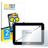 brotect Pellicola Protettiva Opaca 6.5 per PC touch panel con 16.5 cm (6,5 pollici) [143 mm x 78 mm, 1:2] (2 Pezzi) Proteggi Schermo