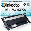 Inkadoo Toner compatibile per HP W2070A / 117A XL Nero Color Laser MFP 178 nw Color Laser MFP 179 fnw Color Laser MFP 179 fwg ca. 1.300 pagine cartuccia toner toner