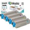 Inkadoo Toner compatibile con Oki 46861307 / C834 / C844 Toner C 834 nw C 834 Series C 844 nw C 834 DN C 844 dnw C 834 dnw C 834 dnw