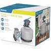 Bestway 58486-7 Pompa di filtraggio a Sabbia per Piscina da 11.355 l/h