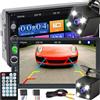 Retoo 2DIN Autoradio 7 pollici 1080P Touchscreen Mirrorlink Multimedia Player Monitor TF AUX USB Una telecamera posteriore Auto Radio con telefono ricarica Retoo