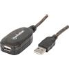 MANHATTAN USB-Repeater Kabel USB 2.0 A -> A St/Bu 20.00m si retail