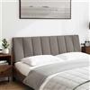 vidaXL Cuscino per testiera "Hanko" Taupe 160 cm tessuto