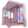 COUGAR Gehäuse Mini-Tower FV150, ARGB, Pink