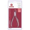 Mundial 522-AP - Tronchesino per cuticole super affilato, per kit manicure e pedicure, manico in acciaio al carbonio con molla resistente, protezione per la punta inclusa
