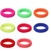 Whakano 100 elastici per capelli da donna, 4,3 cm, senza cuciture, elastici, per coda di cavallo, in nylon, spandex, per capelli, per donne, ragazze, uso quotidiano, colore misto C