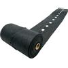 Generico Nero Tessuto Non Tessuto Anti Erbacce con Elevata permeabilità Acqua, 60cm x 10m, Filo Non Tessuto con Fori Pre-Trapanati, Impermeabile, Traspirante, per Orti, Vivaisti e Giardini