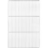 vidaXL Griglia Argento 60 x 40 cm Acciaio Inossidabile, Giardino e Terrazza, Griglia in Acciaio Inossidabile Moderna, Superficie Rectangolare Facile da Pulire, Anti-Ruggine