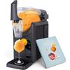 Springlane Kitchen Springlane - Macchina per slush da 2 litri, con ricettario, macchina per slushie, cocktail, frappé, frappé, frappè, frappé o slush, consistenza regolabile e autopulente - antracite