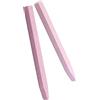 Veemoon Set 2 Pezzi Lime Doppia Faccia per Unghie Rosa in Carta Vetrata Strumenti per Manicure e Pedicure Modellano Unghie Naturali e Rimuovono Calli