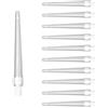 Dr. Wunder® 10 punte morbide, materiale morbido, punta tonda e bordi arrotondati, lunghezza 11 cm, misura universale per set di clister, irrigatori e accessori di raccordo
