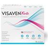 MèDISIN VISAVEN FORTE Trattamento Gambe Gonfie e Pesanti, Insufficienza Venosa, Capillari Rotti, Microcircolo, Drenante. Integratore Naturale con Diosmina, Centella asiatica e Vitamine. Ciclo Completo 4 Pack
