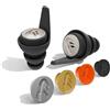 DYNAMIC ear filter Full Pack - Protezione Acustica Riutilizzabile - 4 Set di Filtri Diversi e Intercambiabili - Scegli l'Esperienza Migliore per te - 4 Misure di tappi, Custodia e Cordino