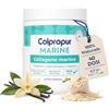 Colpropur Collagene Marino Idrolizzato - Collagene in Polvere Gusto Vaniglia - Integratore con Peptidi di Collagene per Ossa, Pelle e Articolazioni - 228g
