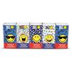 SmileyWorld® Fazzoletti di Carta 4 Veli - Blue Series - Fazzoletti Tascabili Ultra Morbidi e Resistenti - Alta Assorbenza (300)