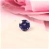 AAA 9x9 mm Zaffiro Blu Naturale Cilion Ceylon Trasparente Rotondo